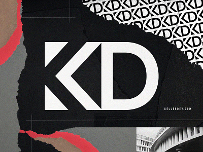 Keller Development branding branding and identity development identity illustration lettering logo pattern typography