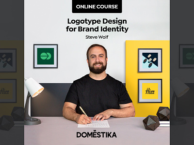 New Logotype Design Course! brand identity branding class course design domestika illustration learning lettering logo logotype online course tutorial typography