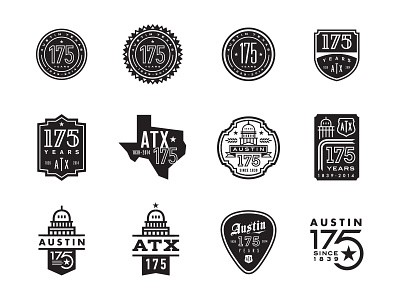 Austin 175th Anniversary Logo