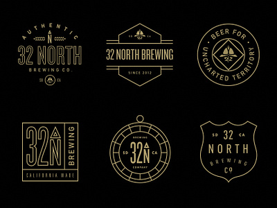 32 North Brewery by Steve Wolf on Dribbble
