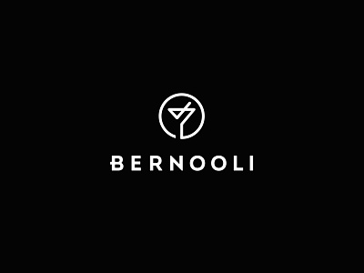Bernooli alcohol branding drink icon identity lockup logo logotype symbol technology typography wordmark