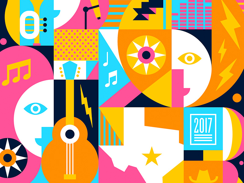 Music Fest by Steve Wolf on Dribbble