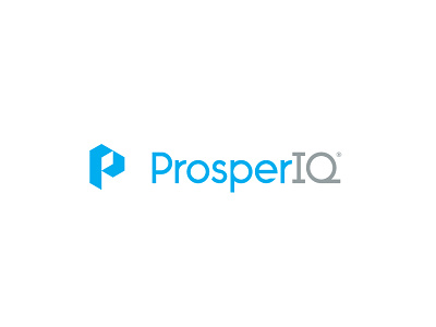 Prosper IQ branding cube learning letter logo logotype p prosper symbol tutoring typography