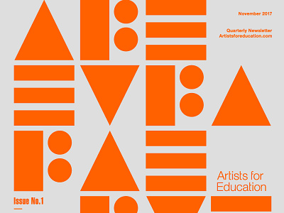 AFE art branding geometric illustration layout logo modern typography