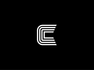 C branding c letter line logo mark modern monogram symbol typography