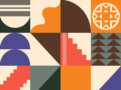 Pattern arizona art color illustration pattern shapes texture