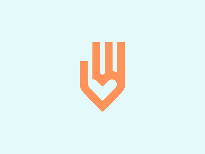 Love & Diversity branding diversity geometric hand illustration logo love modern pattern symbol typography