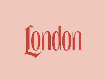 London city lettering logo london script travel type typography uk