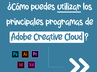 ¿Ya sabes para qué sirve cada programa de ADOBE ? branding design graphicdesgner icon illustrator logo photoshop typography ux vector