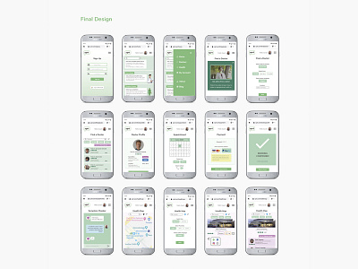 XPRT mobile screens booking calendar chatbot healthcare home screen logo mobile mobile app mobile app design mobile design mobile ui payment method product design sign up ui ui design user experience user interface ux ux design