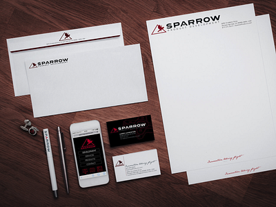 SPARROW PRODUCT DEVELOPMENT branding design graphic design illustration logo typography