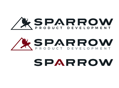 SPARROW PRODUCT DEVELOPMENT branding design graphic design illustration logo typography