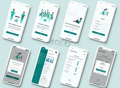 ADERE Mobile App Design