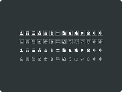 Icons design icon ui web