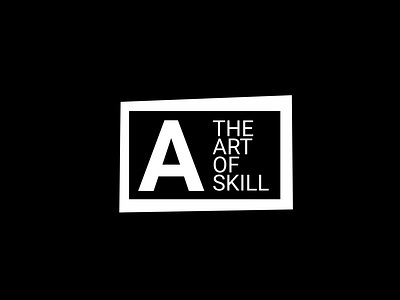 The art of skill business card concept