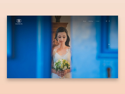 Darwin Photography design minimal ui website wedding weekly warm up