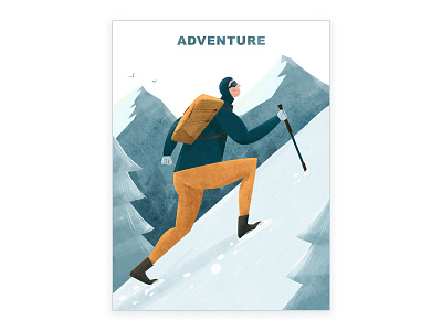 Adventure adventure illustration mountainclimbing sports sportsart