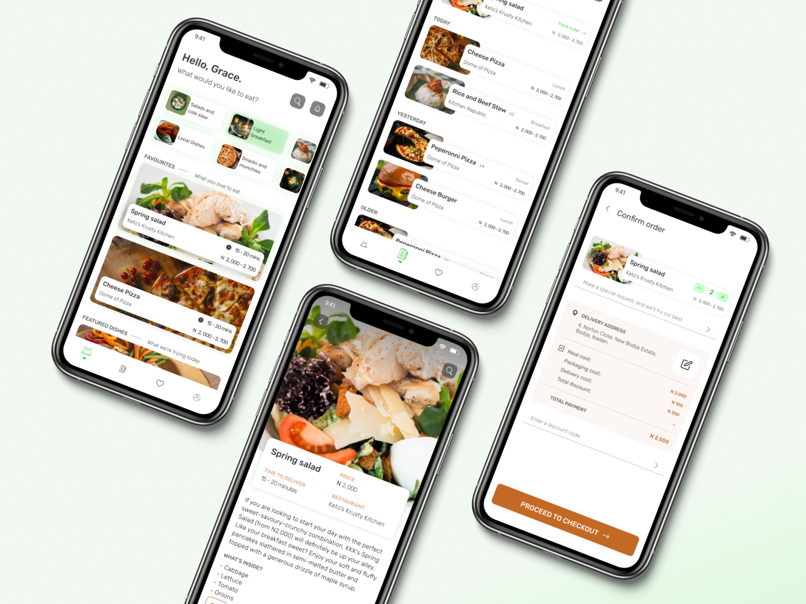 Food delivery app by Genesis on Dribbble