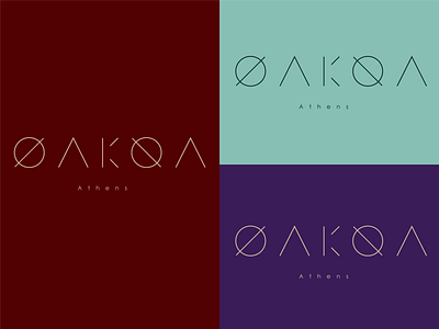 OAKOA - Fashion brand wordmark Logo dailylogo dailylogochallenge design fashion fashion logo icon logo wordmark wordmark logo