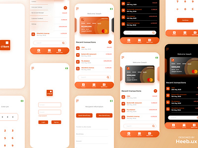 GTbank mobile banking app redesign