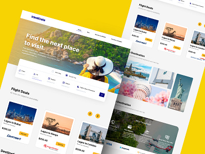 Travelbeta website redesign design minimal ui