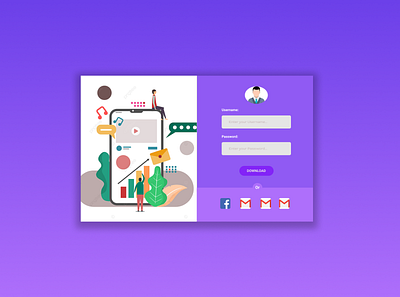 landing page