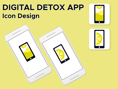 App Icon Design for a Digital Detox App