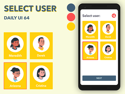 Select User daily ui 64 select user type