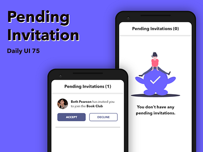 Pending Invitation daily ui 78 pending invitation