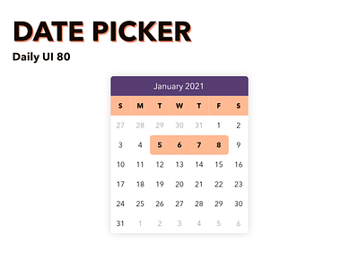 Date Picker