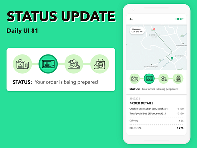 Status Update daily ui 81 status update