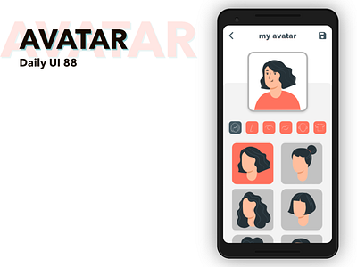 Avatar avatar daily ui 88