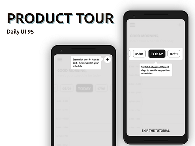 Product Tour daily ui 95 product tour