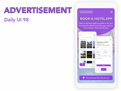 Advertisement advertisement daily ui 98