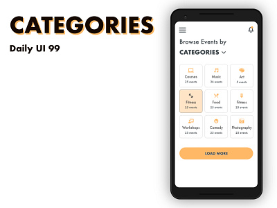 Categories categories dailyui99