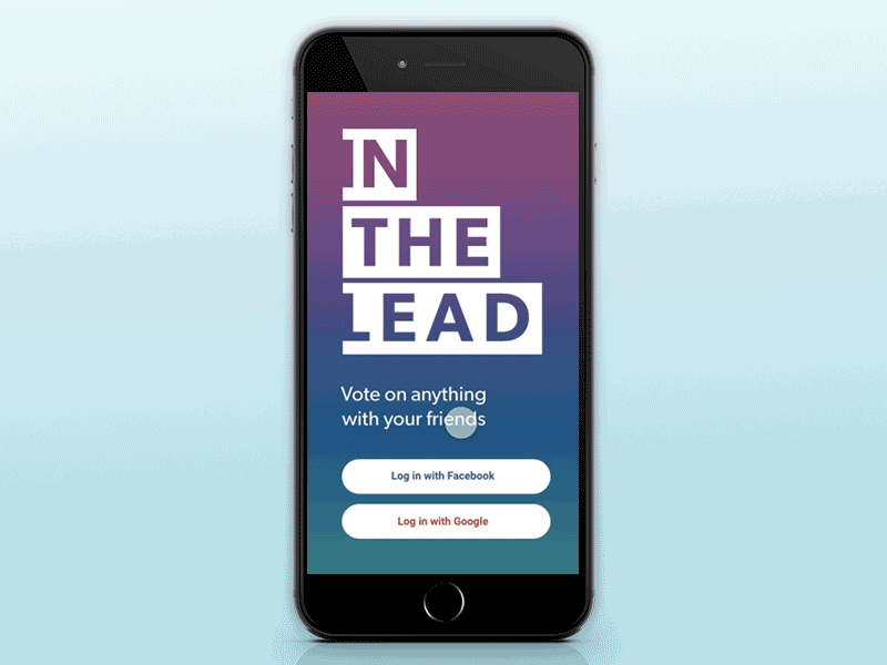 Adobe Creative Jam App - In The Lead