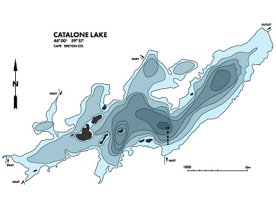 Map branding design illustration map