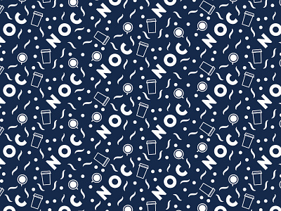 Noc Noc Pattern coffee noc noc pattern