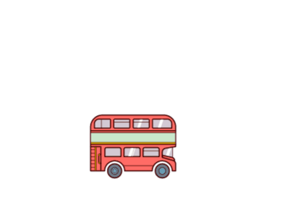 Double Decker bus double decker london uk