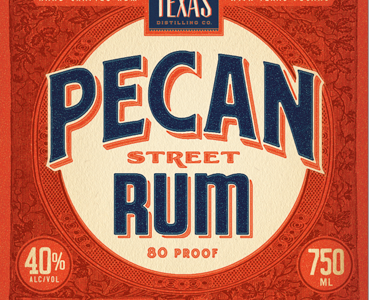 Pecan Street Rum design packaging rum spirits type