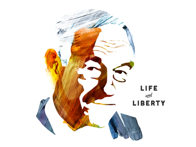 Life & Liberty illustration politics revolution ron paul