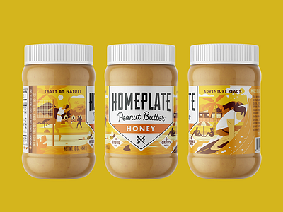 peanut butter label template