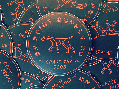 Chase the Good stickers chase the good on point stickers