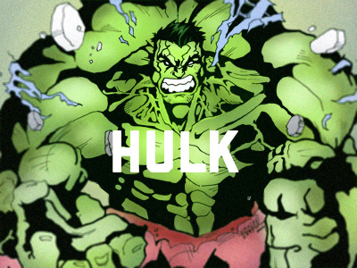The Hulk - Avengers Week avengers character design comics hulk illustration