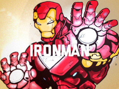 Iron Man - Avengers Week avengers character design comics illustration iron man