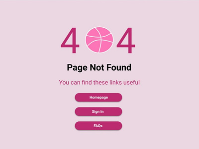 404 404 error page dailyui design ui ux