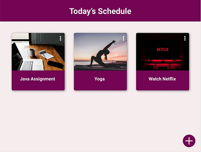 Schedule dailyui design figma figmadesign java netflix schedule ui ux yoga