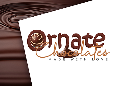 ornate chocolate branding design icon illustration illustrator logo vector