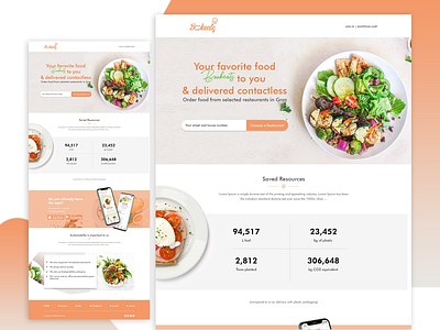 food supply websites design icon minimal ui ux web