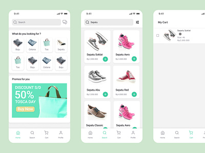 E-commerce UI Practice app design ecommerce ui ux